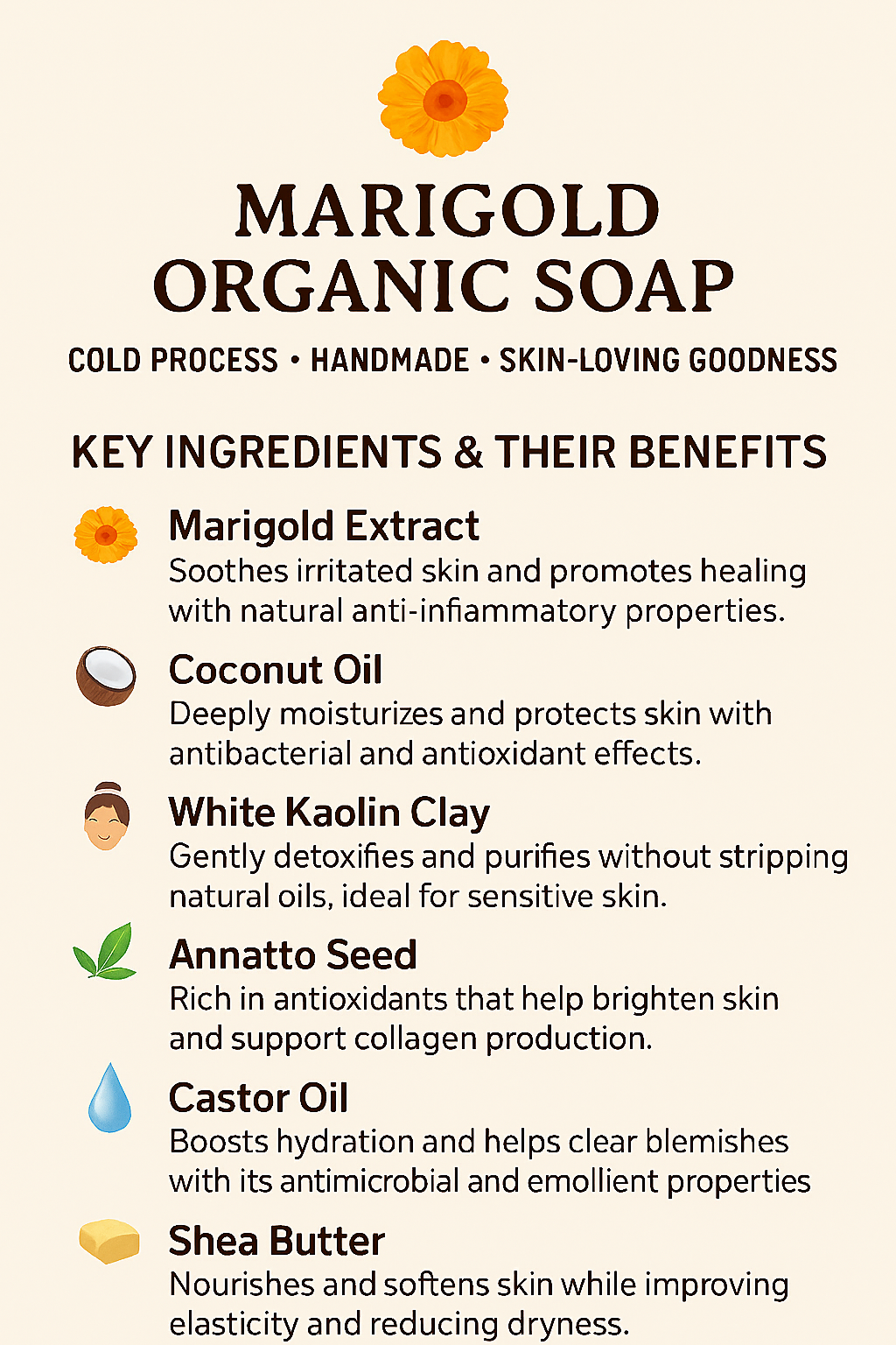 Marigold Soap - Image 3